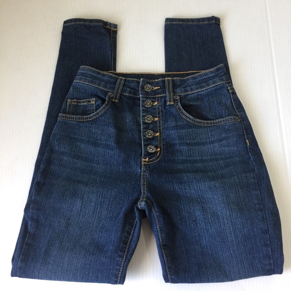 LF Denim - LF Carmar NWOT High Rise Button Fly Ankle Jean 24